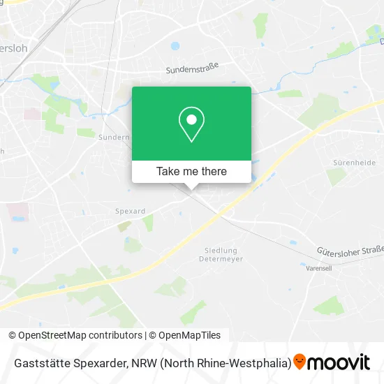 Карта Gaststätte Spexarder