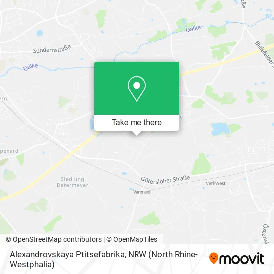 Alexandrovskaya Ptitsefabrika map