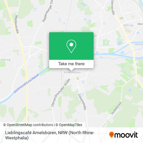 Lieblingscafé Amelsbüren map