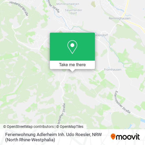 Ferienwohnung Adlerheim Inh. Udo Roesler map