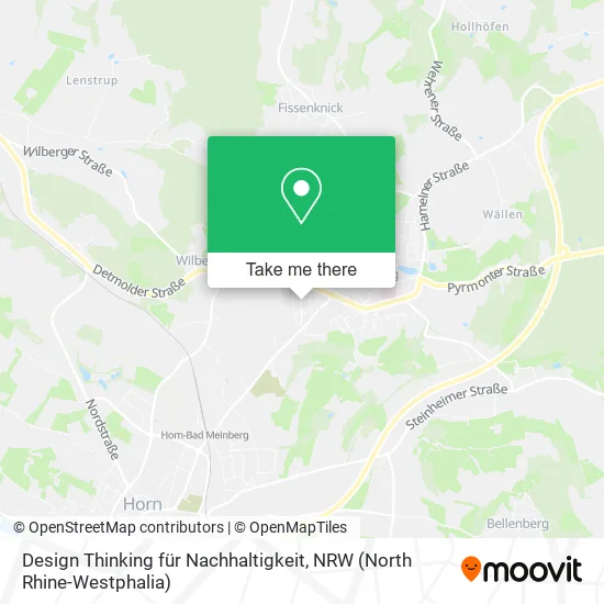 Карта Design Thinking für Nachhaltigkeit