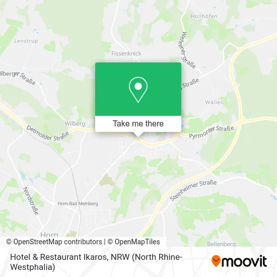 Hotel & Restaurant Ikaros map