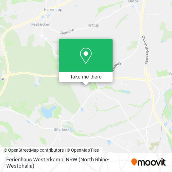 Ferienhaus Westerkamp map