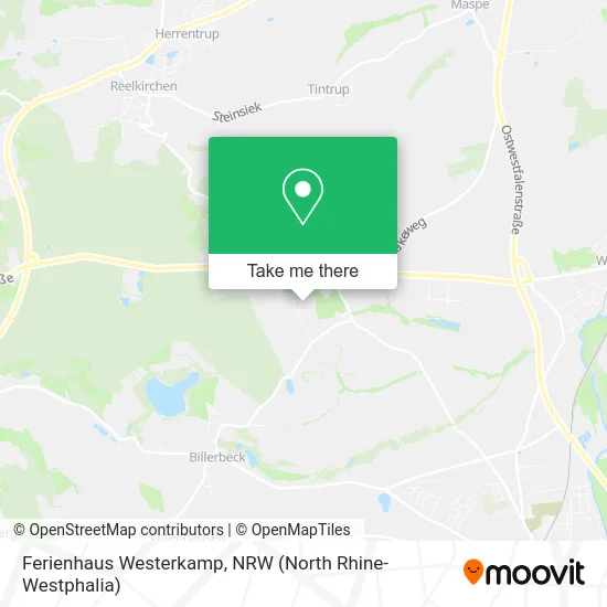 Карта Ferienhaus Westerkamp