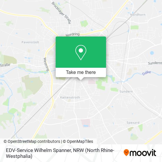 EDV-Service Wilhelm Spanner map