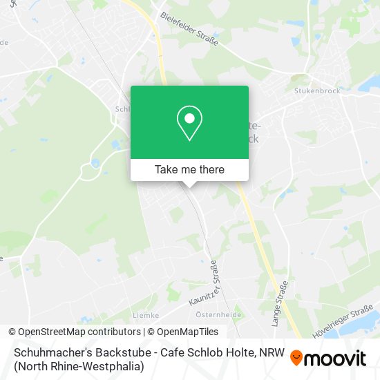 Schuhmacher's Backstube - Cafe Schlob Holte map