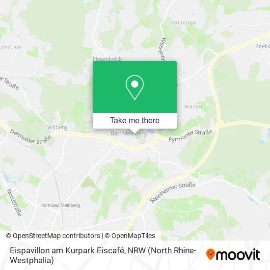 Карта Eispavillon am Kurpark Eiscafé