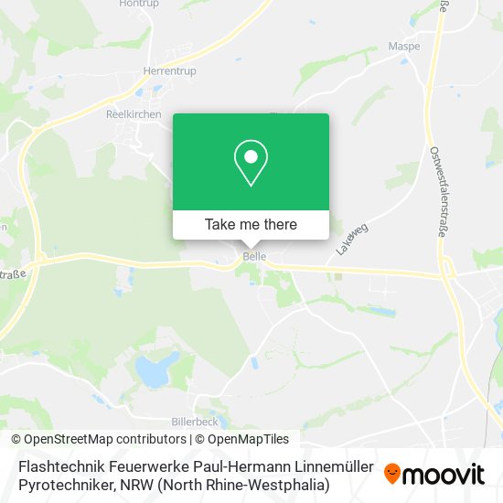 Flashtechnik Feuerwerke Paul-Hermann Linnemüller Pyrotechniker map