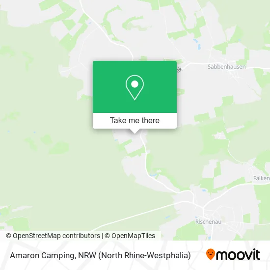 Карта Amaron Camping