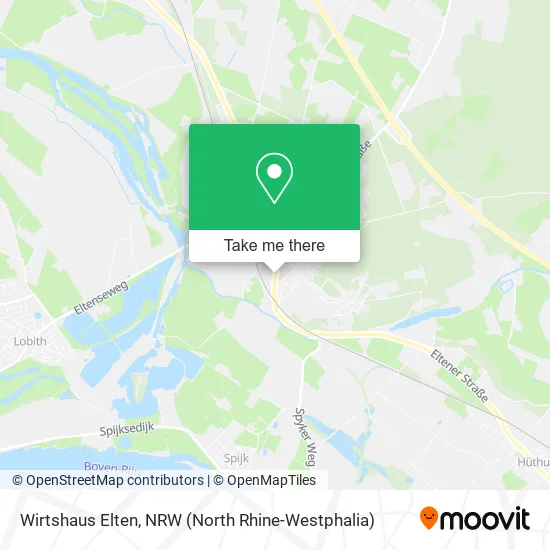 Wirtshaus Elten map