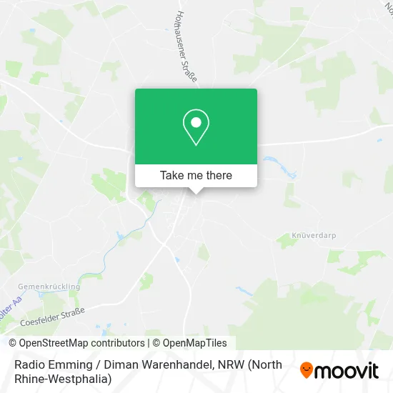 Radio Emming / Diman Warenhandel map