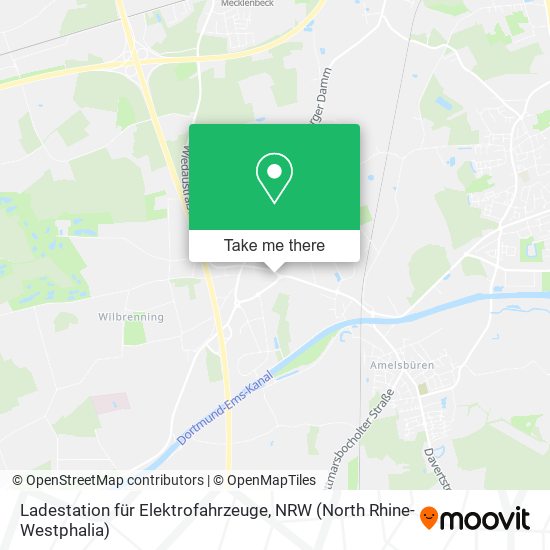 Ladestation für Elektrofahrzeuge map