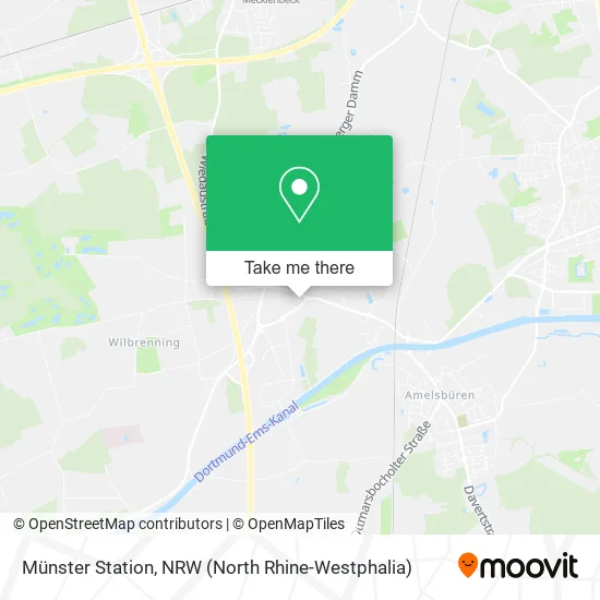 Карта Münster Station