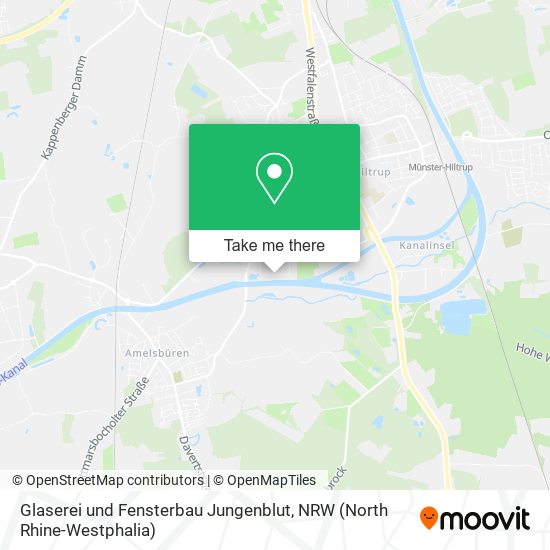 Glaserei und Fensterbau Jungenblut map