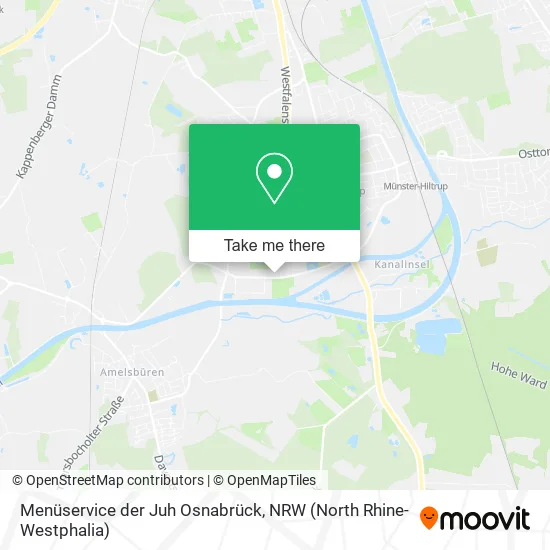 Menüservice der Juh Osnabrück map