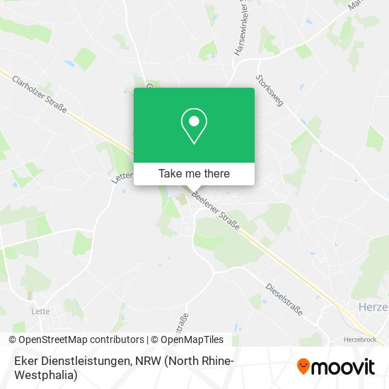 Eker Dienstleistungen map