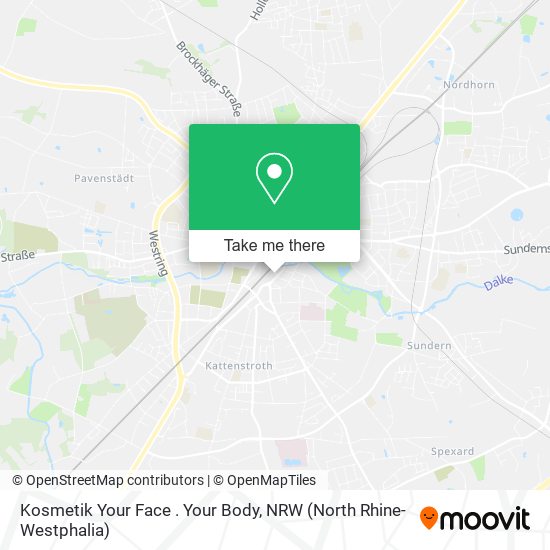 Kosmetik Your Face . Your Body map