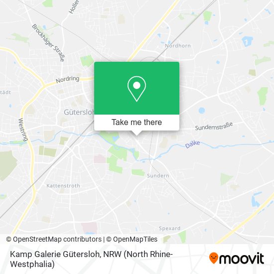 Kamp Galerie Gütersloh map