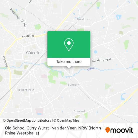 Карта Old School Curry Wurst - van der Veen