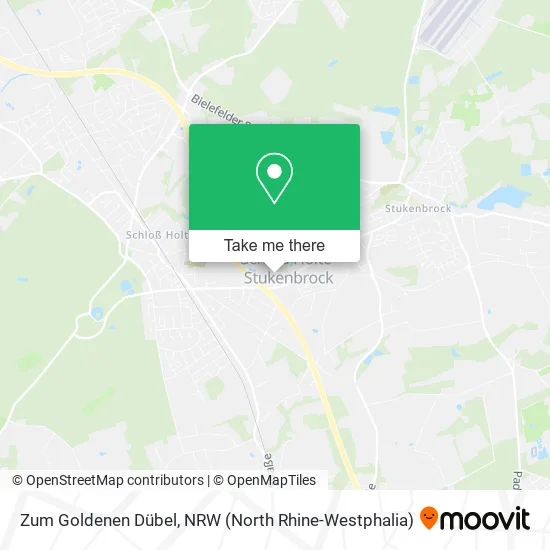 Карта Zum Goldenen Dübel
