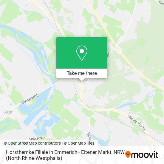 Horsthemke Filiale in Emmerich - Eltener Markt map