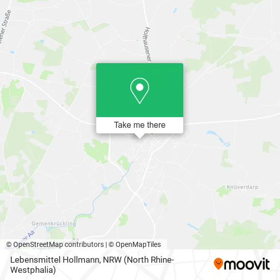 Lebensmittel Hollmann map