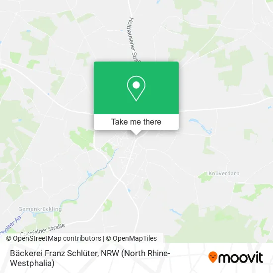 Карта Bäckerei Franz Schlüter