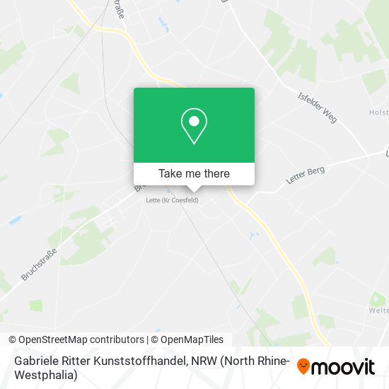 Gabriele Ritter Kunststoffhandel map