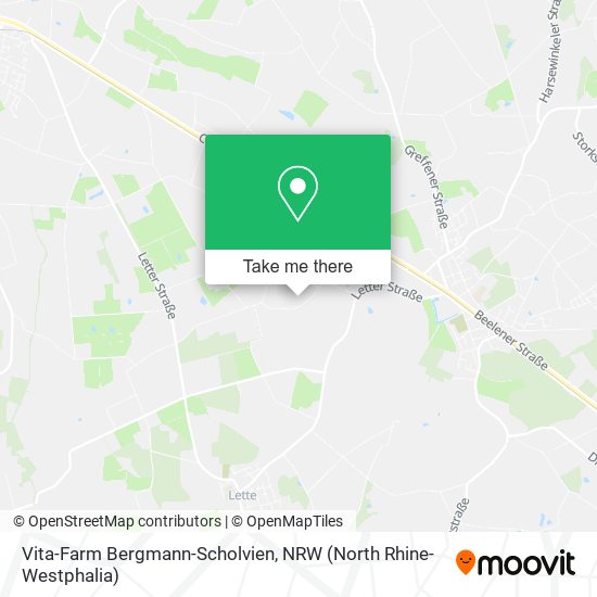 Vita-Farm Bergmann-Scholvien map