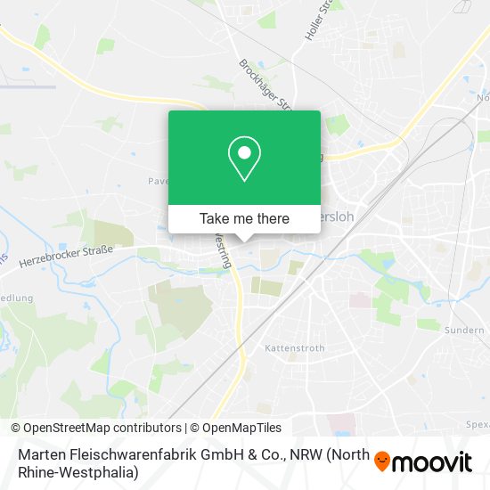 Marten Fleischwarenfabrik GmbH & Co. map