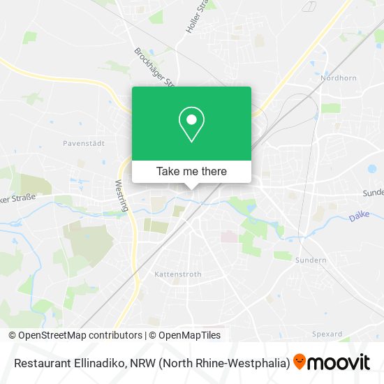 Restaurant Ellinadiko map