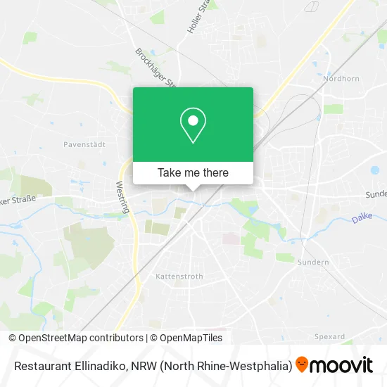 Restaurant Ellinadiko map