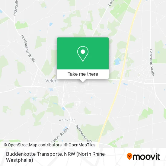 Карта Buddenkotte Transporte