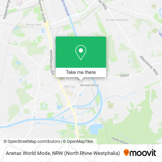 Карта Anetas World Mode