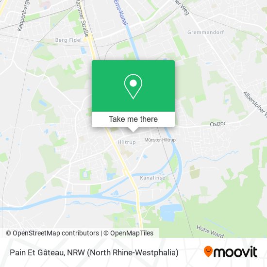 Pain Et Gâteau map