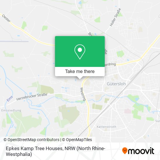 Epkes Kamp Tree Houses map