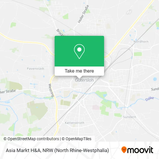 Asia Markt H&A map