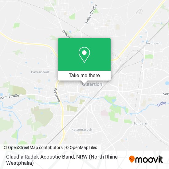 Claudia Rudek Acoustic Band map