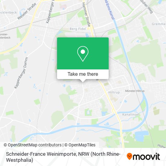 Schneider-France Weinimporte map