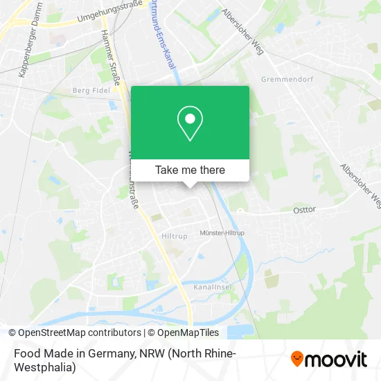 Карта Food Made in Germany