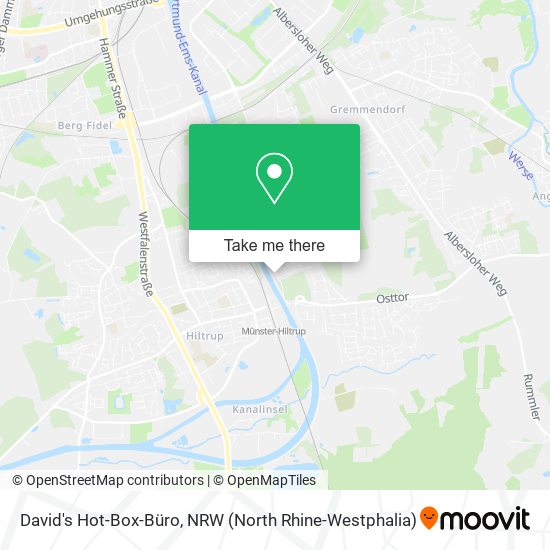 David's Hot-Box-Büro map