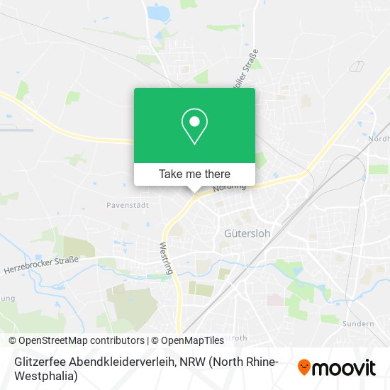 Glitzerfee Abendkleiderverleih map