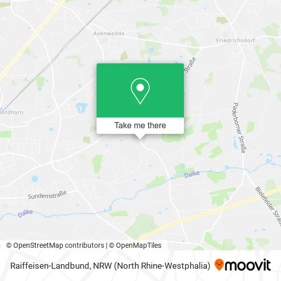 Raiffeisen-Landbund map