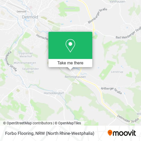 Forbo Flooring map