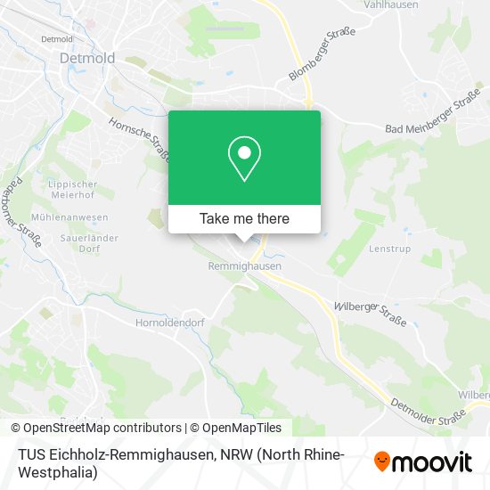 TUS Eichholz-Remmighausen map