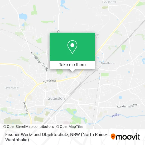 Карта Fischer Werk- und Objektschutz