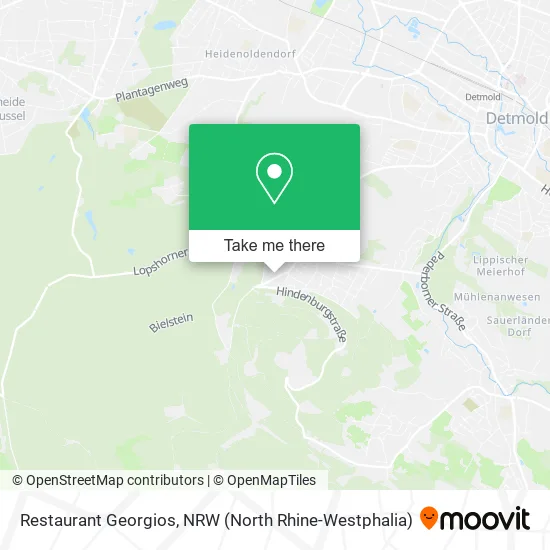 Карта Restaurant Georgios