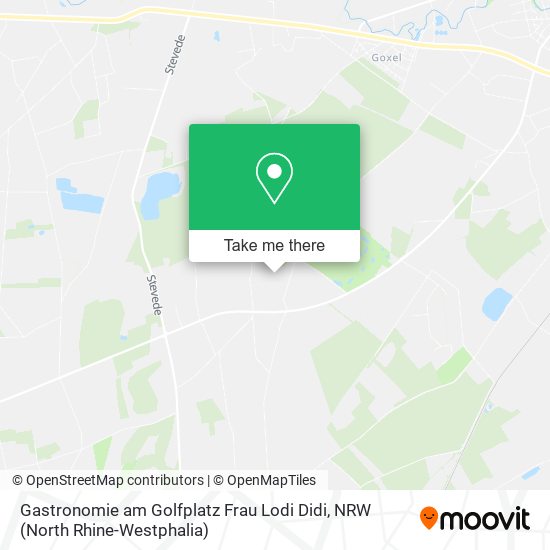 Gastronomie am Golfplatz Frau Lodi Didi map