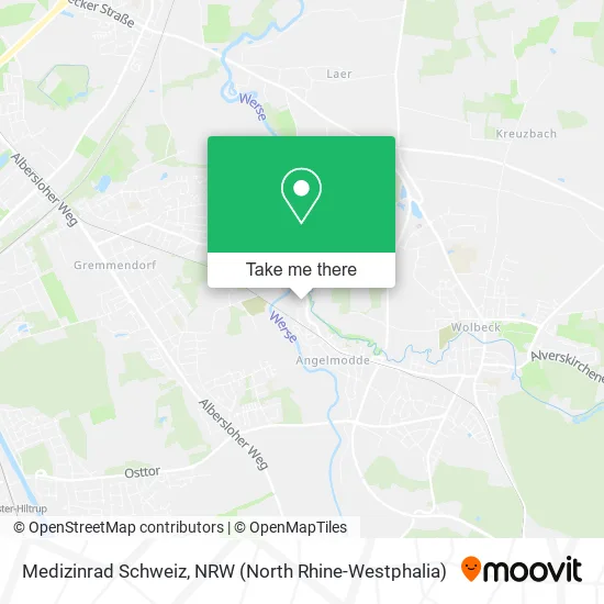 Карта Medizinrad Schweiz