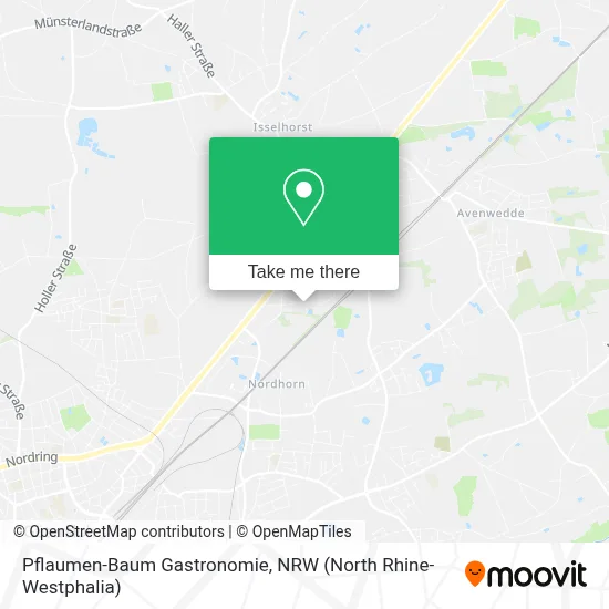 Pflaumen-Baum Gastronomie map